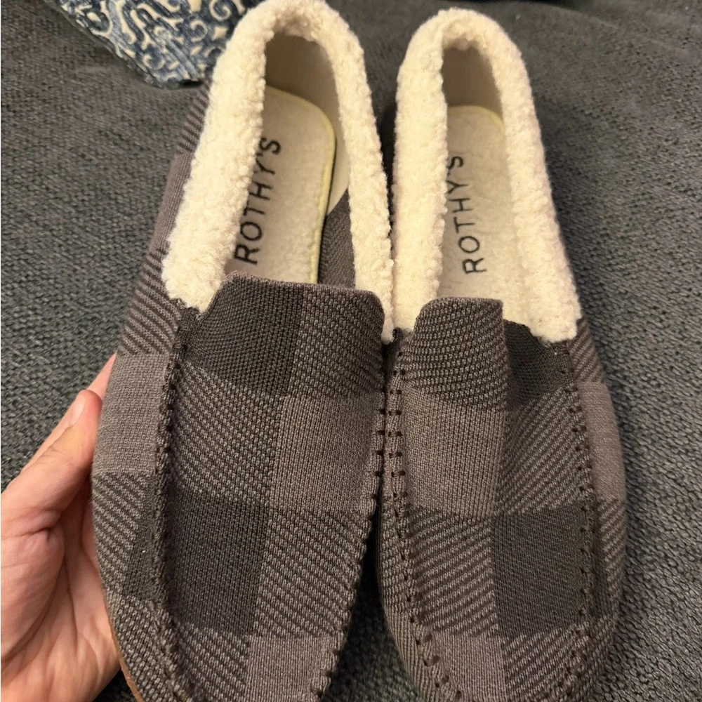 Rothy's Men's Brown Loafers with Cream Lining size 11 - Picture 2 of 6